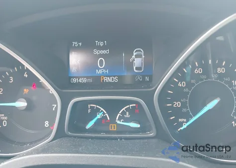 2017 Ford Escape Se из США, поврежденный, VIN 1FMCU0GD2HUB76901